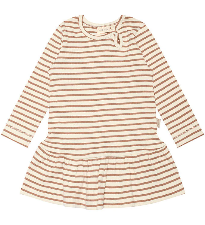 Kjole Modal Striped Cafè Rose (Størrelse: 116)