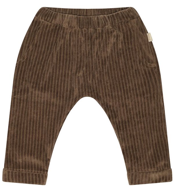 Sweat Pants Corduroy Walnut (Størrelse: 80)