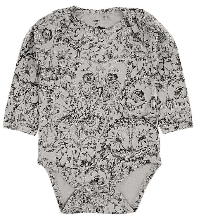 Soft Gallery Bob Body Ugle Grå (Størrelse: 74)