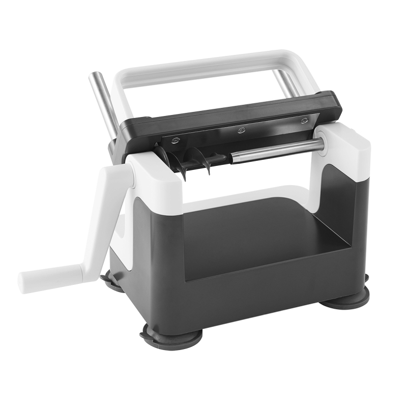 Lurch 00200550 Manuelle rivejern og spiralsnitter Sort, Rustfrit stål, Hvid