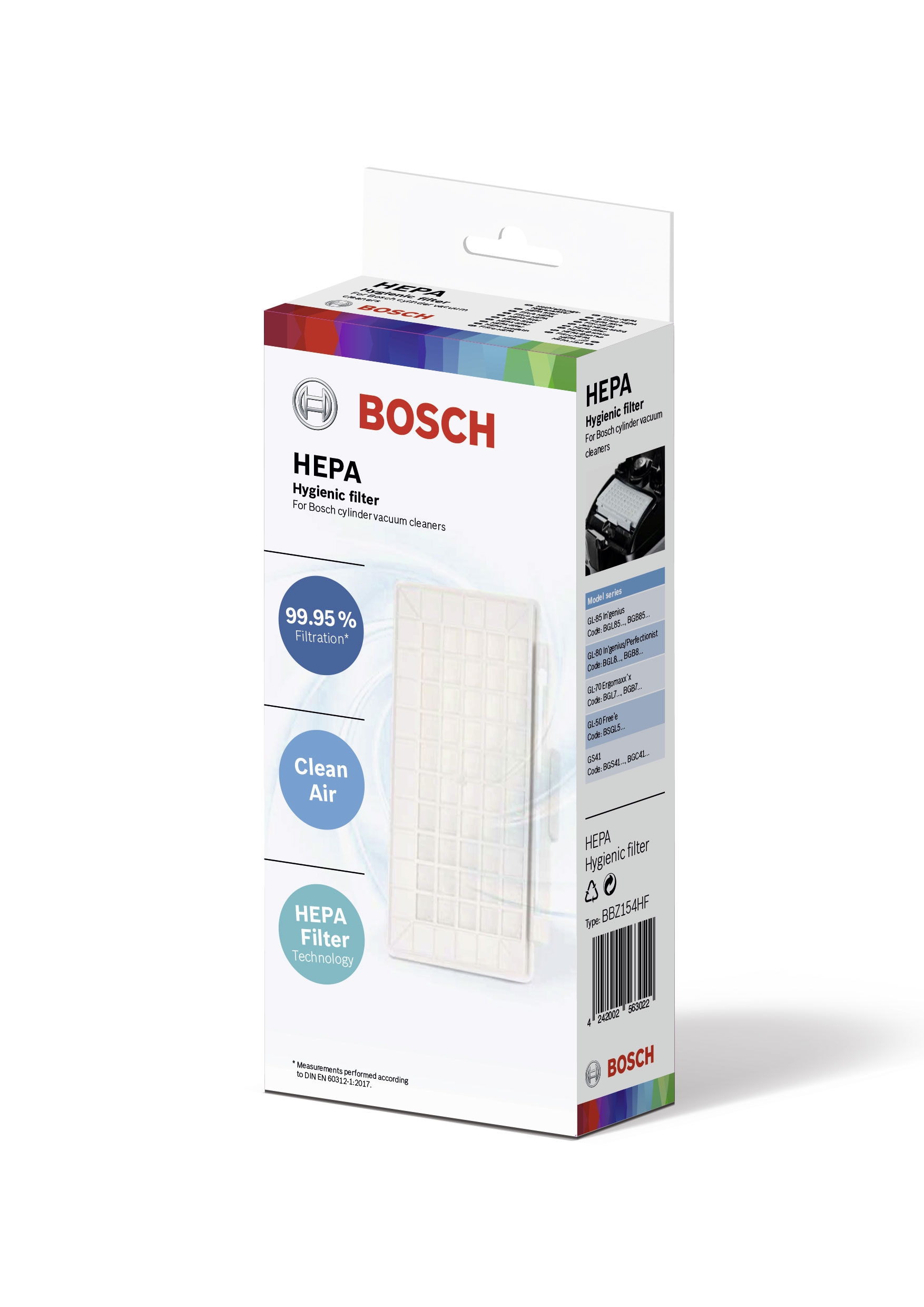 Bosch BBZ154HF Tilbehør