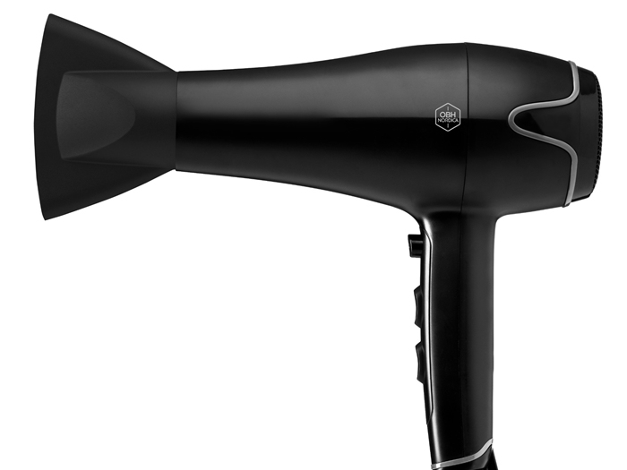 OBH Nordica Easywave hårtørrer 2200 W Sort
