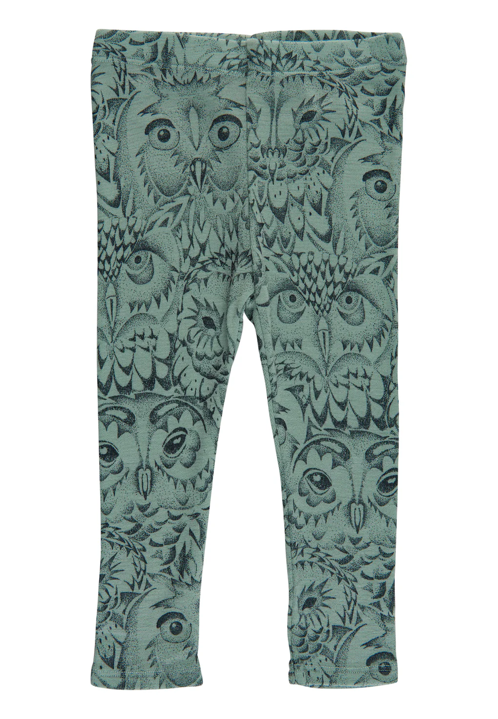 SGBPaula Uld Leggings Ugle Iceberg Green (Størrelse: 62)