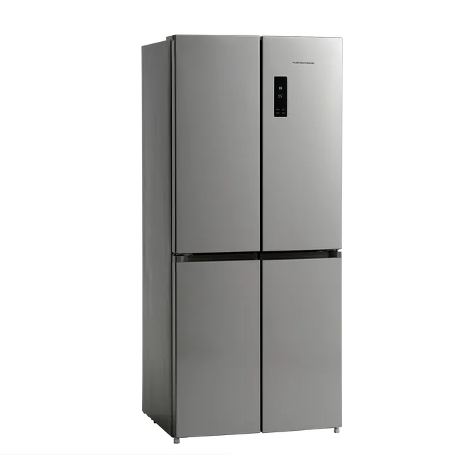 ScanDomestic SKF 481 X side-by-side køle-fryseskab Fritstående 492 L F Rustfrit stål