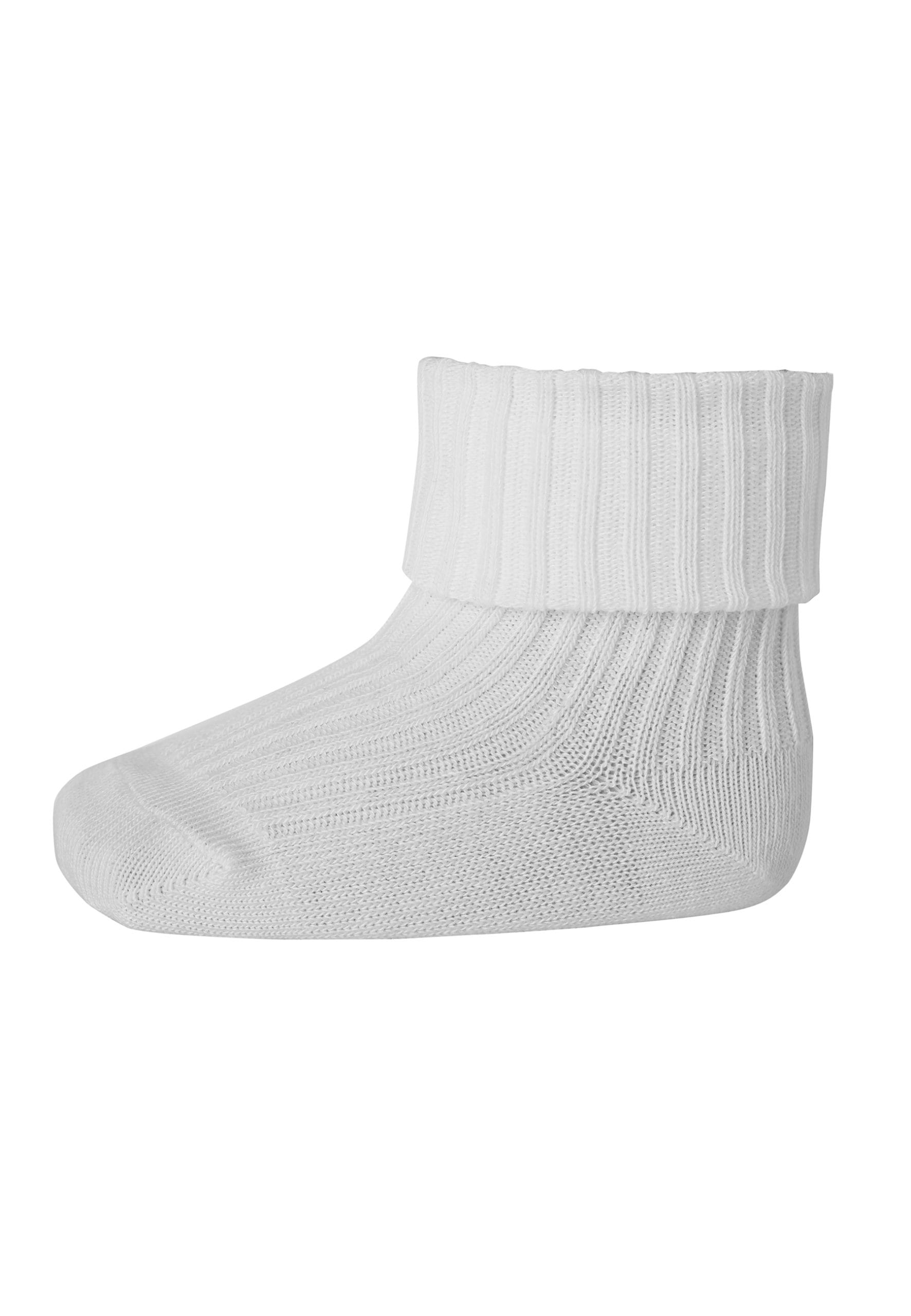 mpDenmark – Strømper, baby, Rib – White