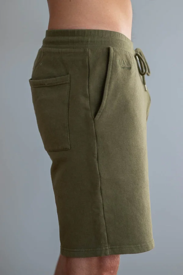 Wavy Copenhagen Sweatshorts Army Green (Størrelse: M) - Image 2