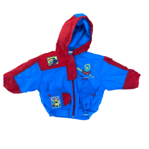 Twinnies – Vintage vindjakke med for, str. 86