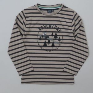 Adventure Striped Sweatshirt (Størrelse: 116)