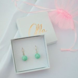 Earrings "Amazonite"