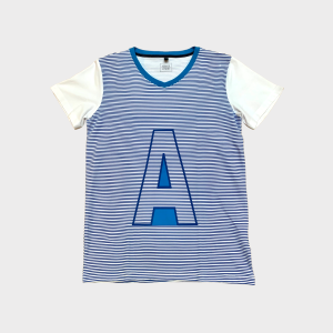 Armani Junior Striped T-Shirt (Størrelse: 176)