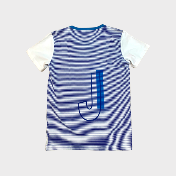 Armani Junior Striped T-Shirt (Størrelse: 176) - Image 2