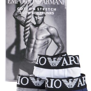 Emporio Armani Men`s tights - 3 pack (Størrelse: S)