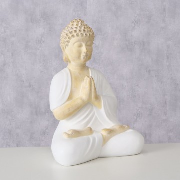 Buddha – Dhyana Mudra - Hvid - Buddha statuer generelt - GodKarmaShop