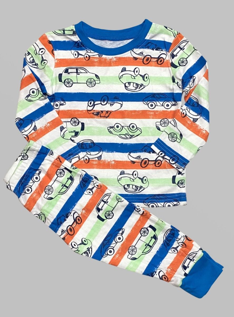 Pyjamas Sæt Biler (Størrelse: 68)