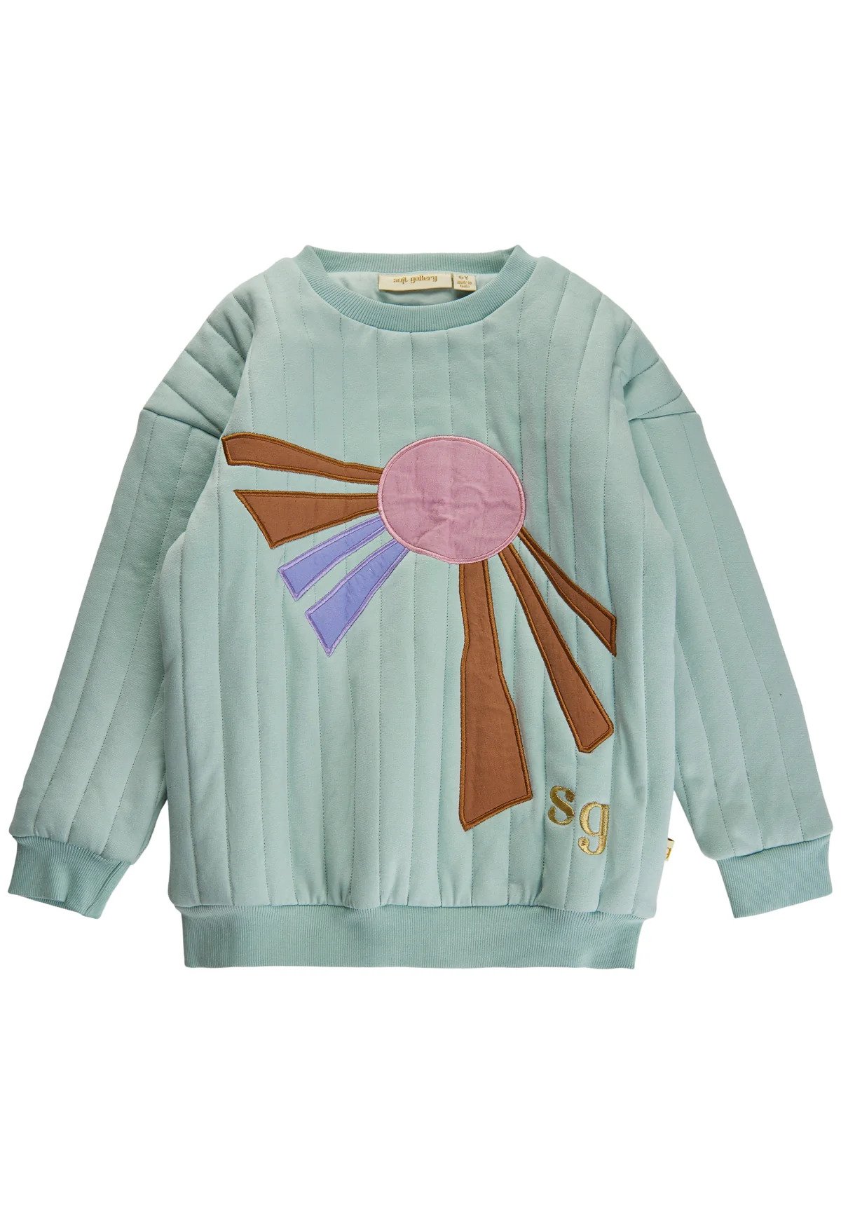 Soft Gallery Kim Quilted Sweatshirt (Størrelse: 140)