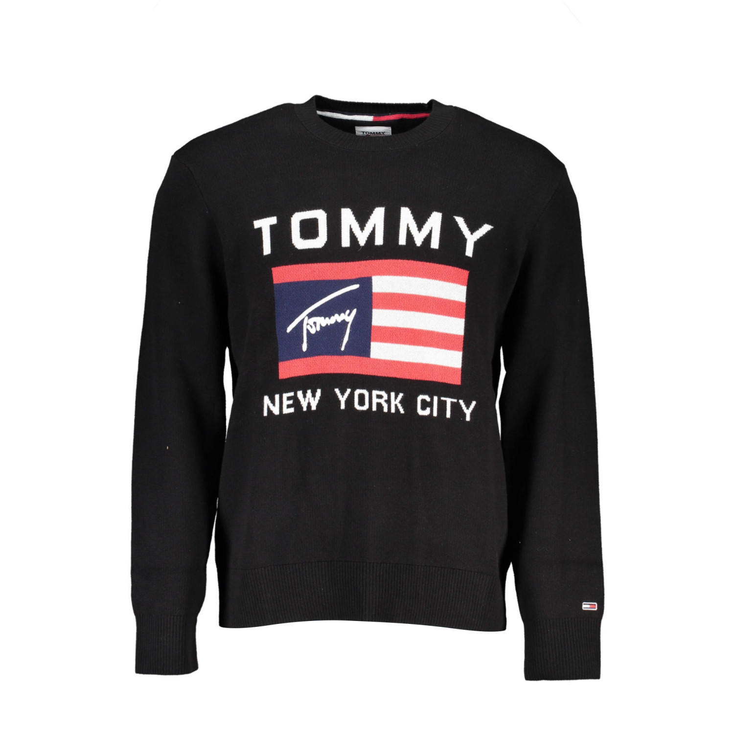 Tommy Jeans Athlethic Flag Striktrøje (Størrelse: M)