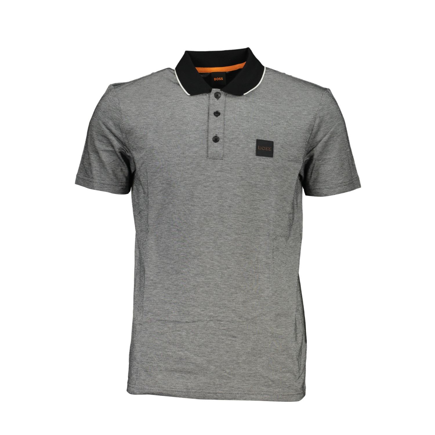 Hugo Boss Polo Grey/Black/White (Størrelse: S)