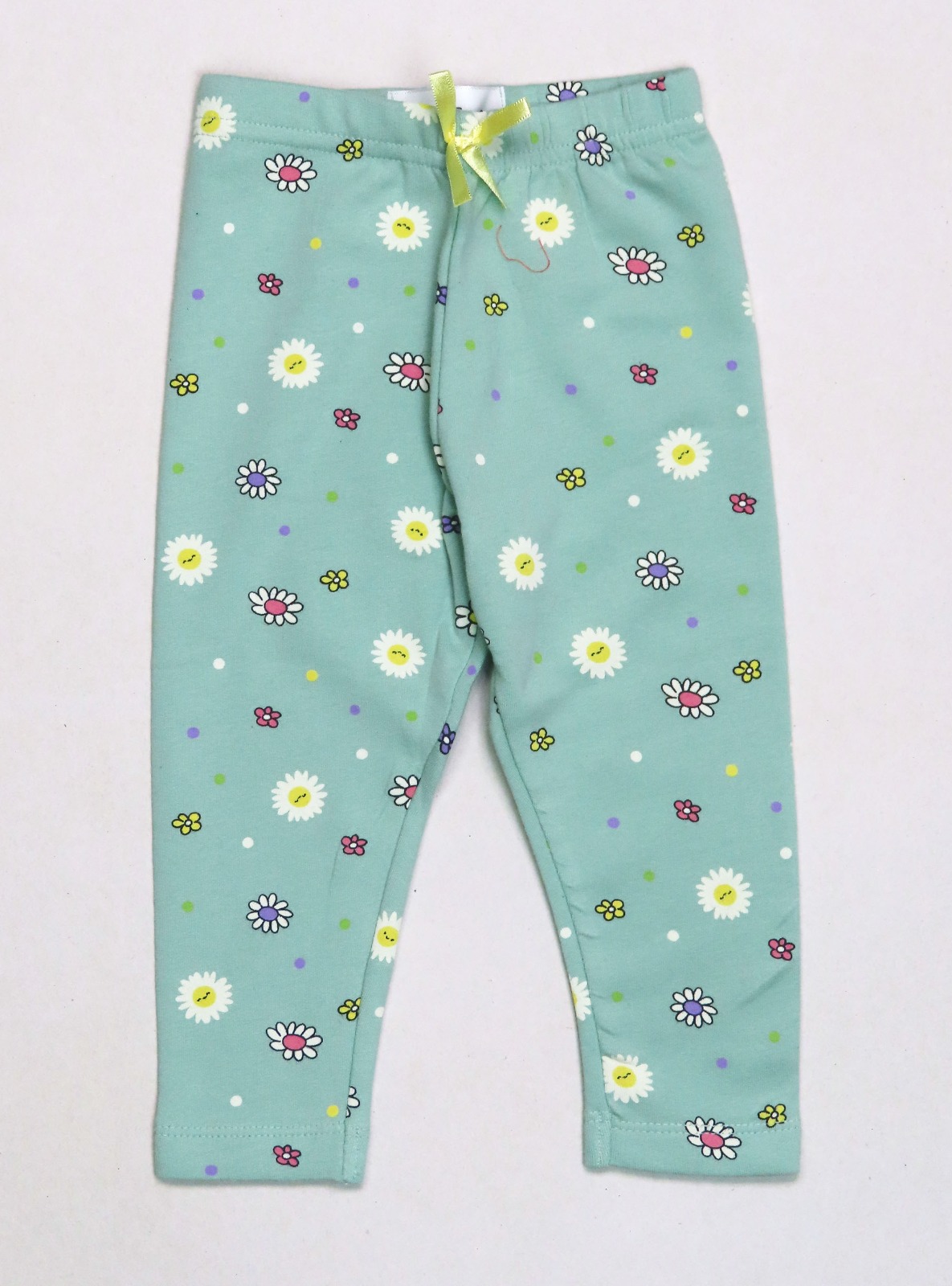 Printed Leggings Flower (Størrelse: 86)