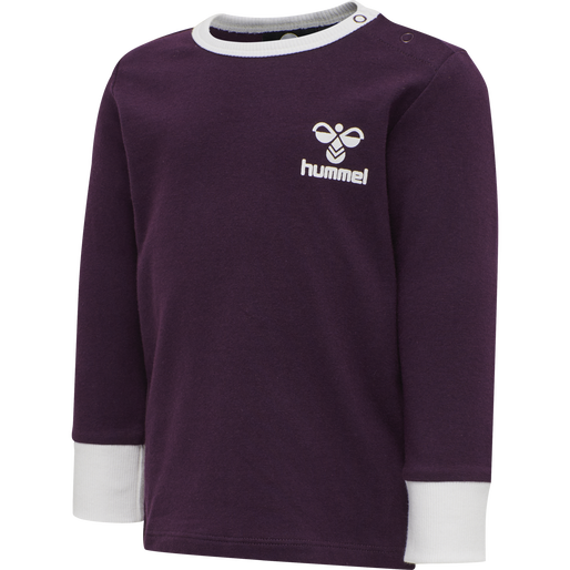 Hummel Hmlmaui Ls T-shirt Bordeaux (Størrelse: 74)
