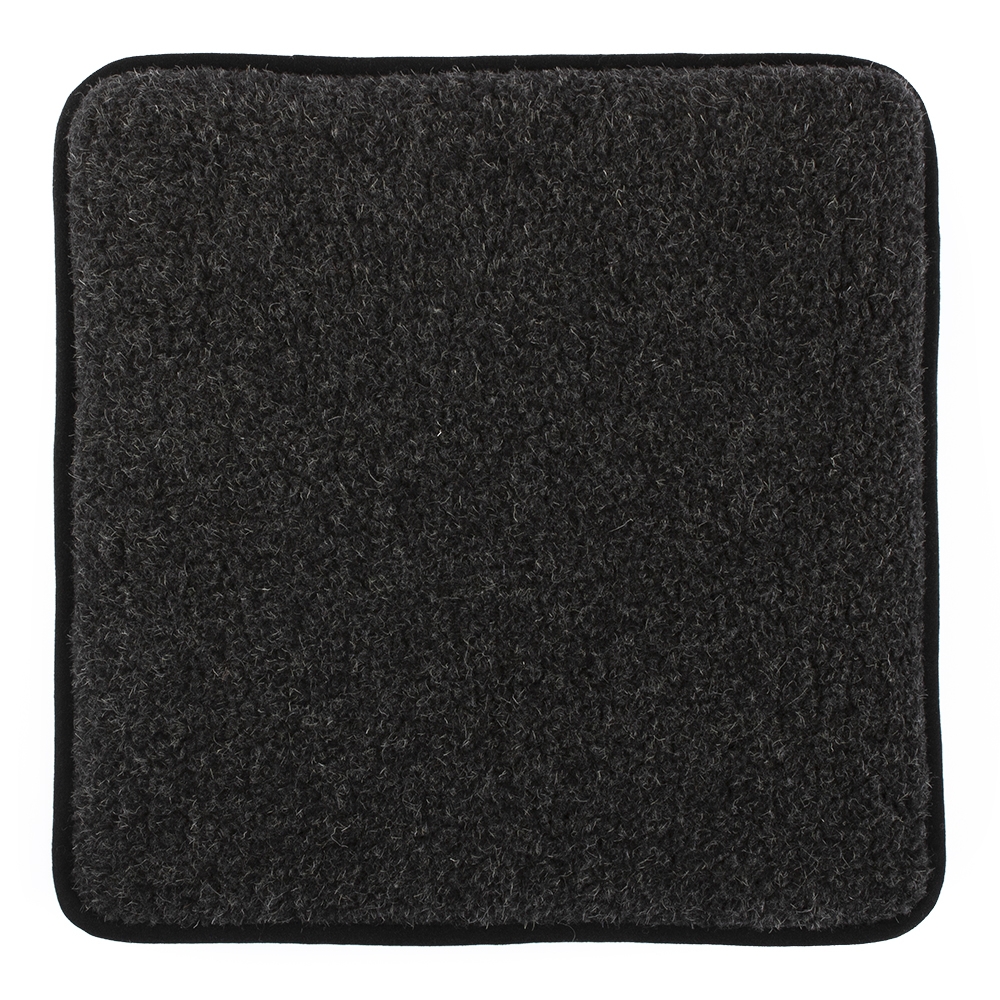 Hynde (Merino sort) 40 x 40 cm