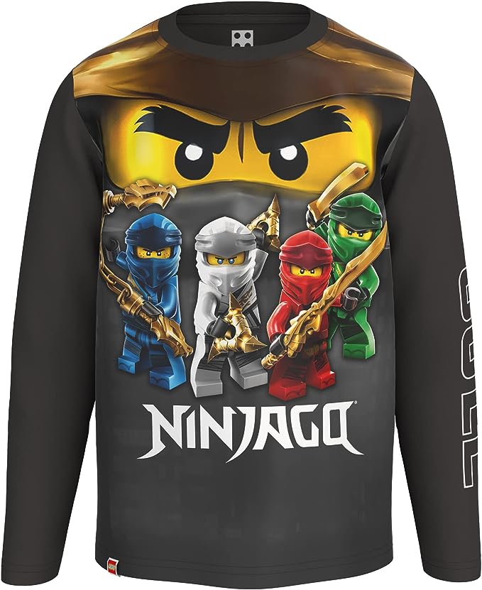 Lego Ninjago Ls T-shirt Raven (Størrelse: 92)