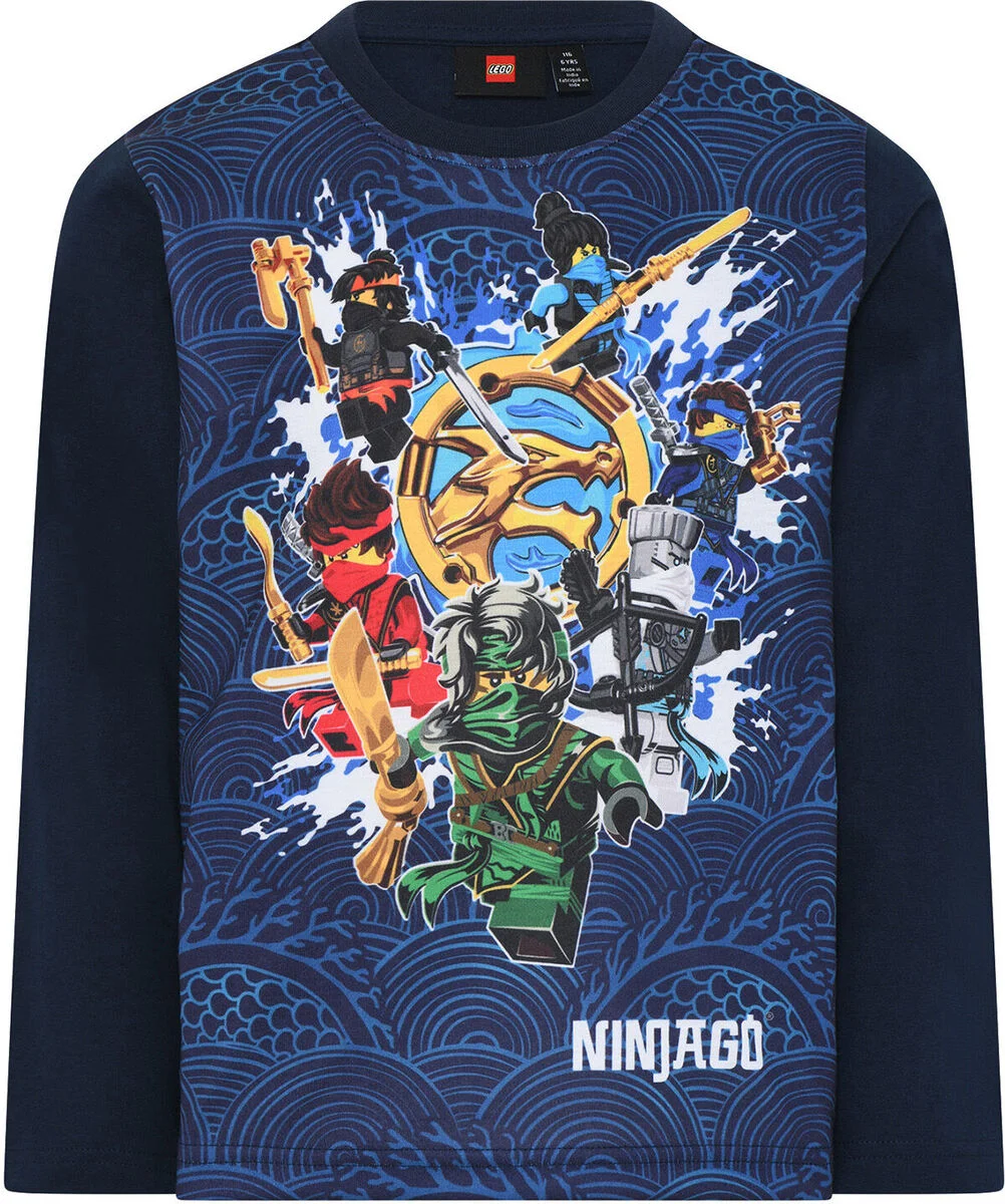Lego Ninjago Ls T-shirt (Størrelse: 92)