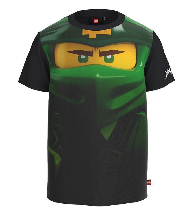 Lego Ninjago Ls T-shirt Black/Green (Størrelse: 92)