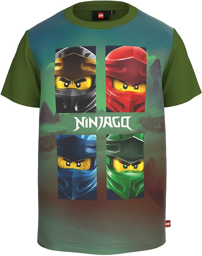Lego Ninjago T-Shirt Multi Green (Størrelse: 92)