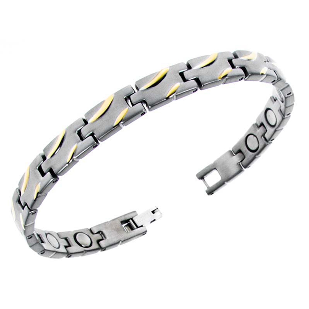 Magnetarmbånd (stål) Livsgnisten