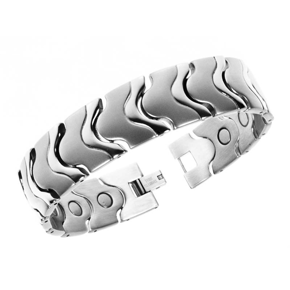 Magnetarmbånd (stål) Livsbølgen