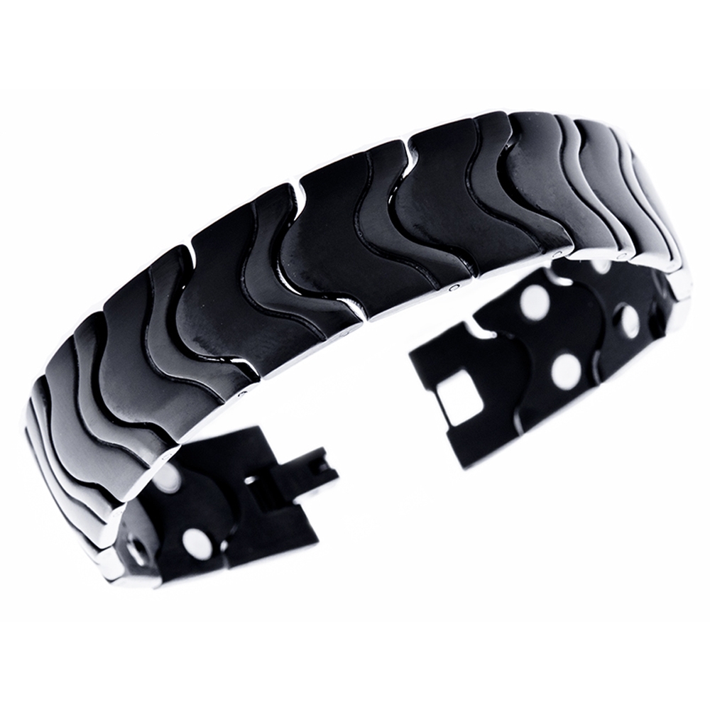 Magnetarmbånd (stål) Livsbølgen