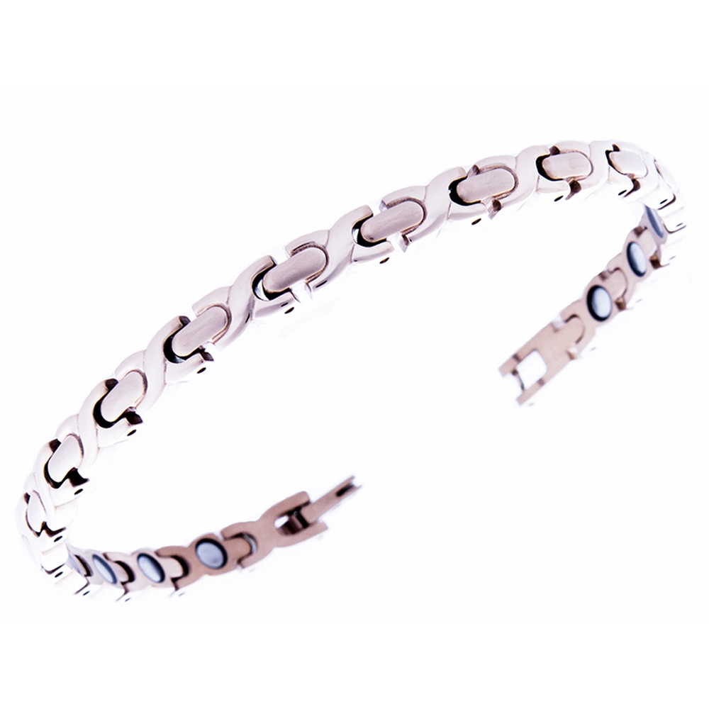 Magnetarmbånd (stål) Ønskekæden