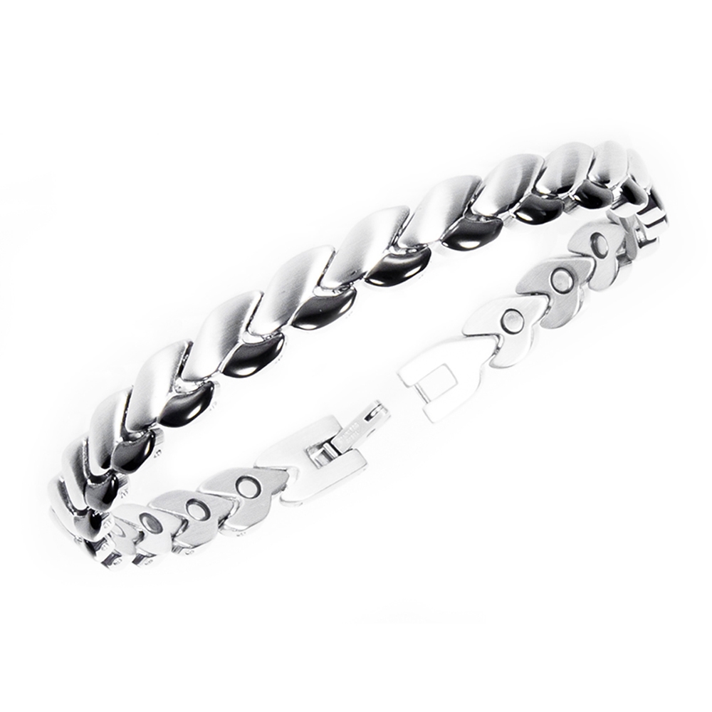 Magnetarmbånd (stål) Elegance