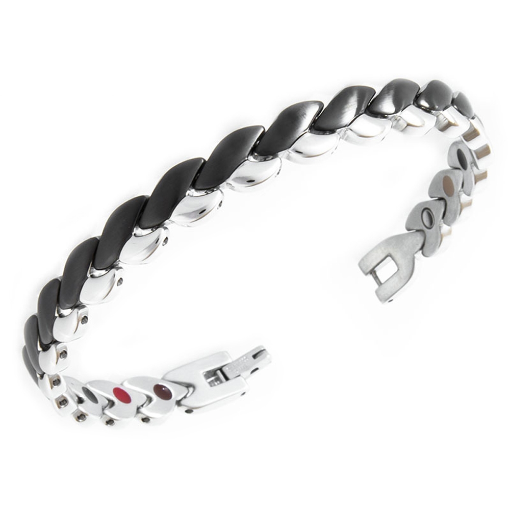 Magnetarmbånd (stål) Elegance