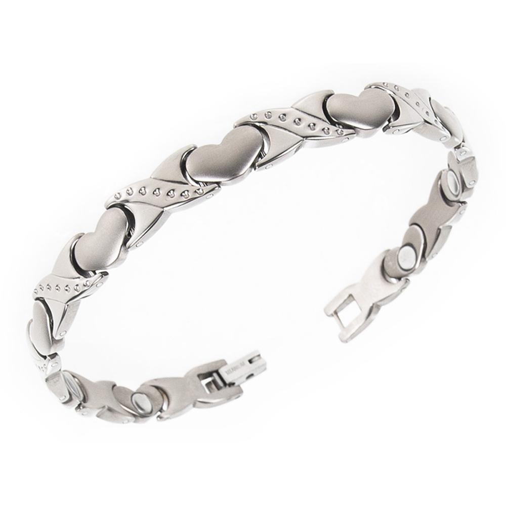 Magnetarmbånd (stål) Kærlighedens Bånd