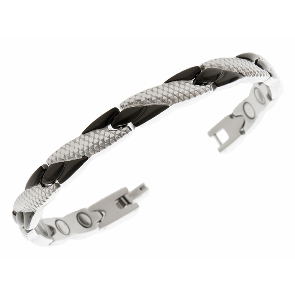 Magnetarmbånd (stål) Slangen i Paradiset