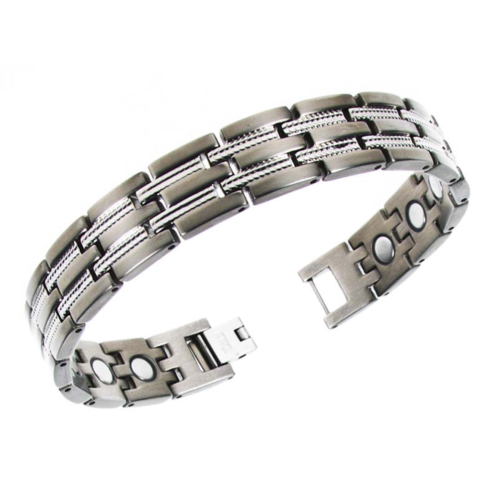 Magnetarmbånd (titanium) Selvtillid