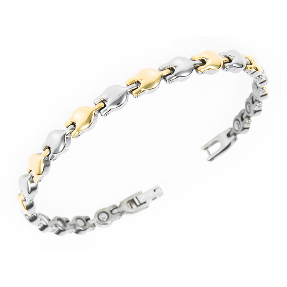 Magnetarmbånd (titanium) Lille Lotus