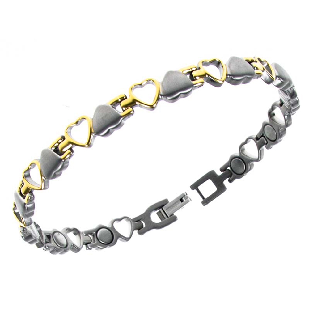 Magnetarmbånd (titanium) Den store Kærlighed
