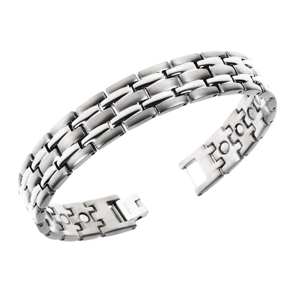 Magnetarmbånd (titanium) Tidernes retning