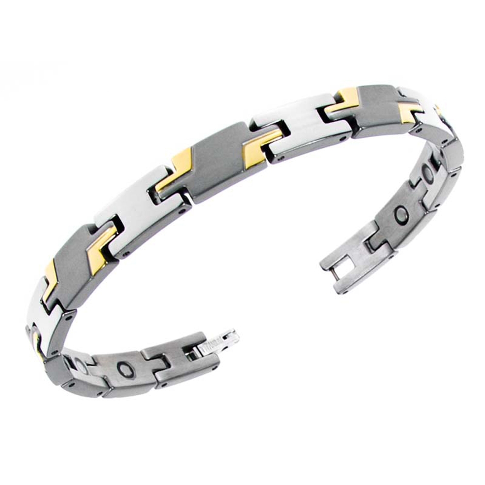 Magnetarmbånd (titanium) Lunefuld Lykke