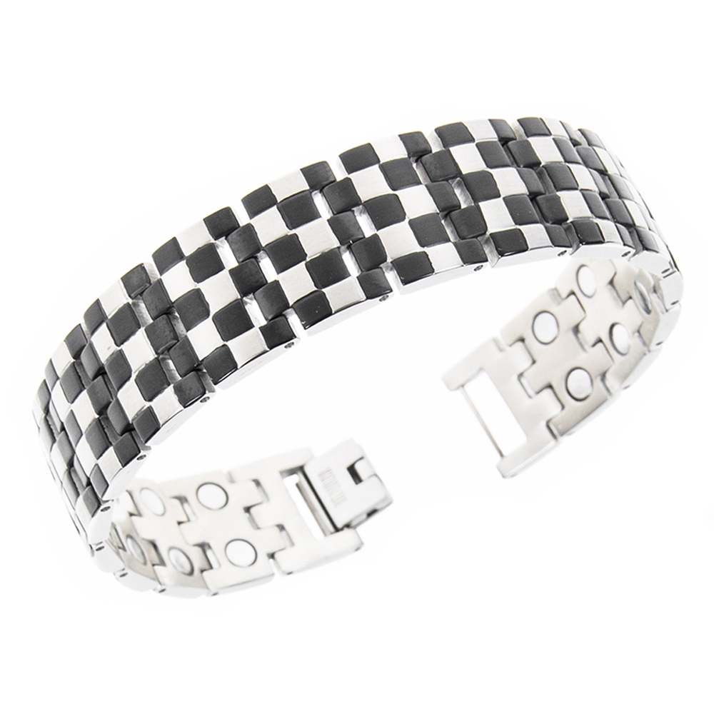 Magnetarmbånd (titanium) Svend Tveskæg