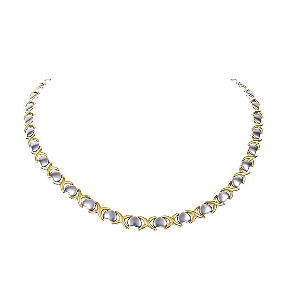 Magnethalskæde (stål) Den hjertelige