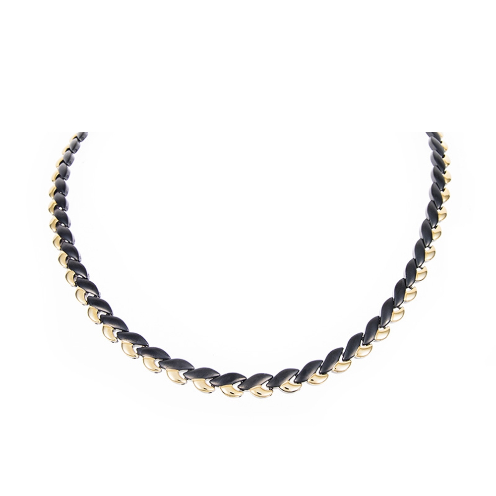 Magnethalskæde (stål) Elegance