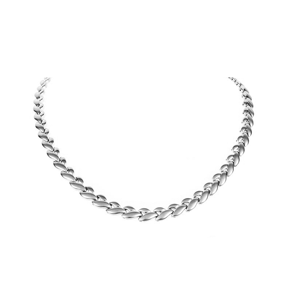 Magnethalskæde (stål) Elegance