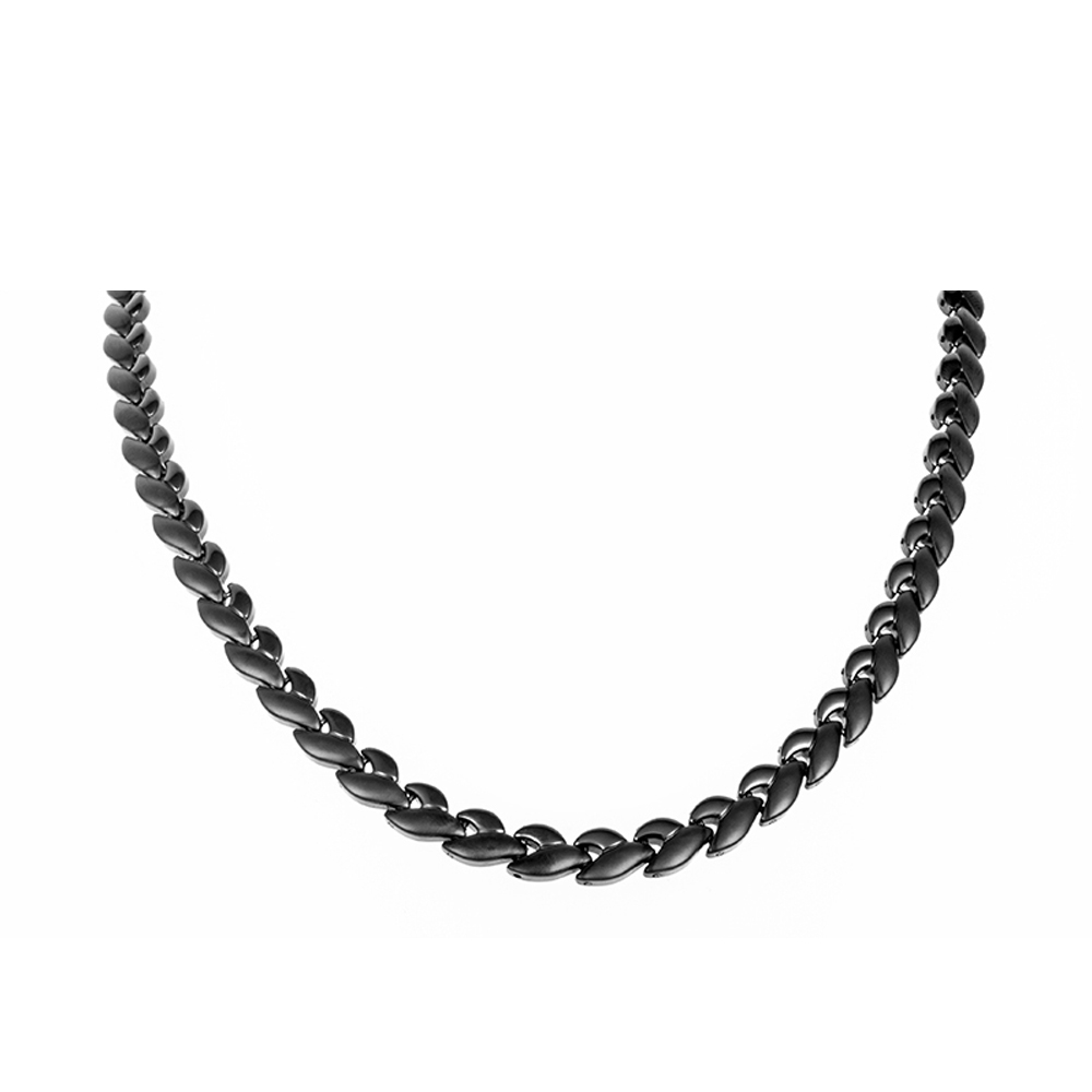 Magnethalskæde (stål) Elegance