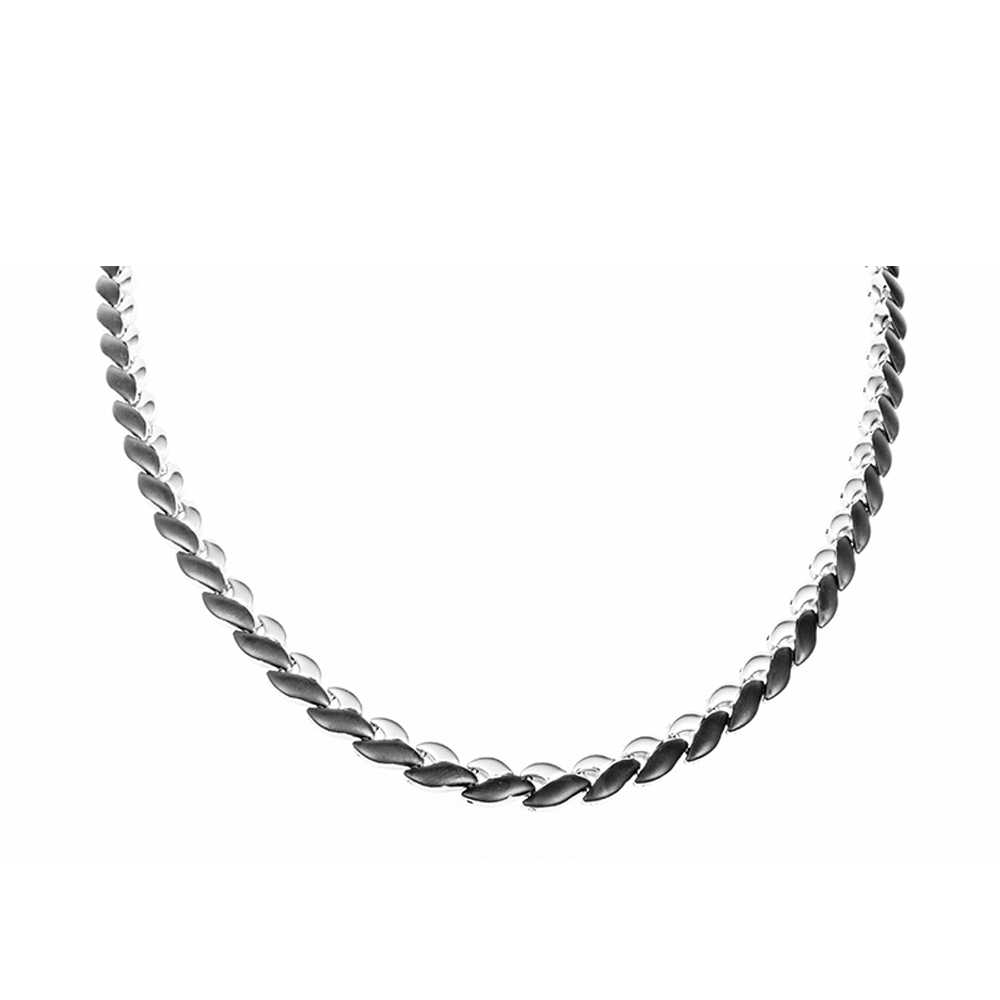 Magnethalskæde (stål) Elegance