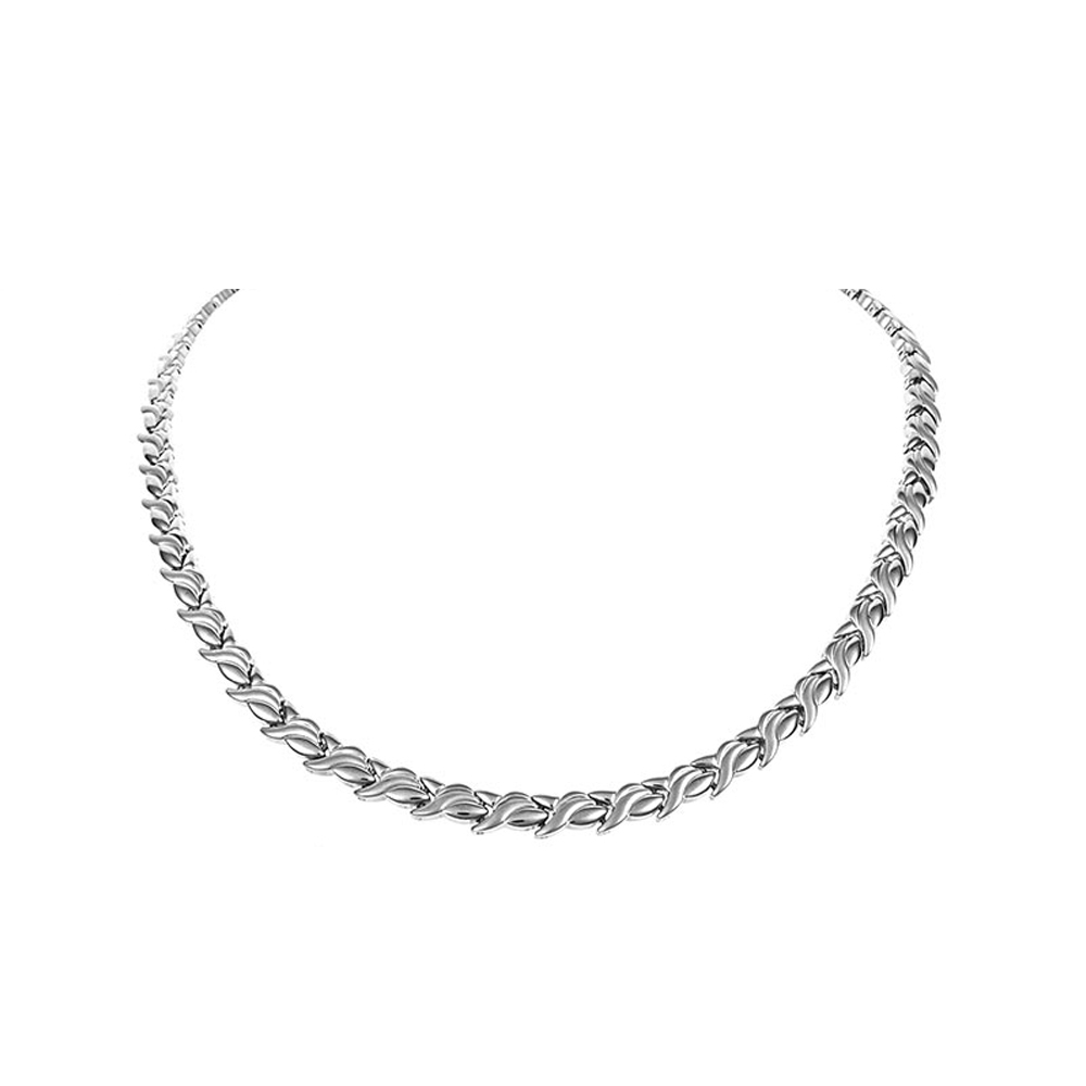 Magnethalskæde (stål) Egen skønhed