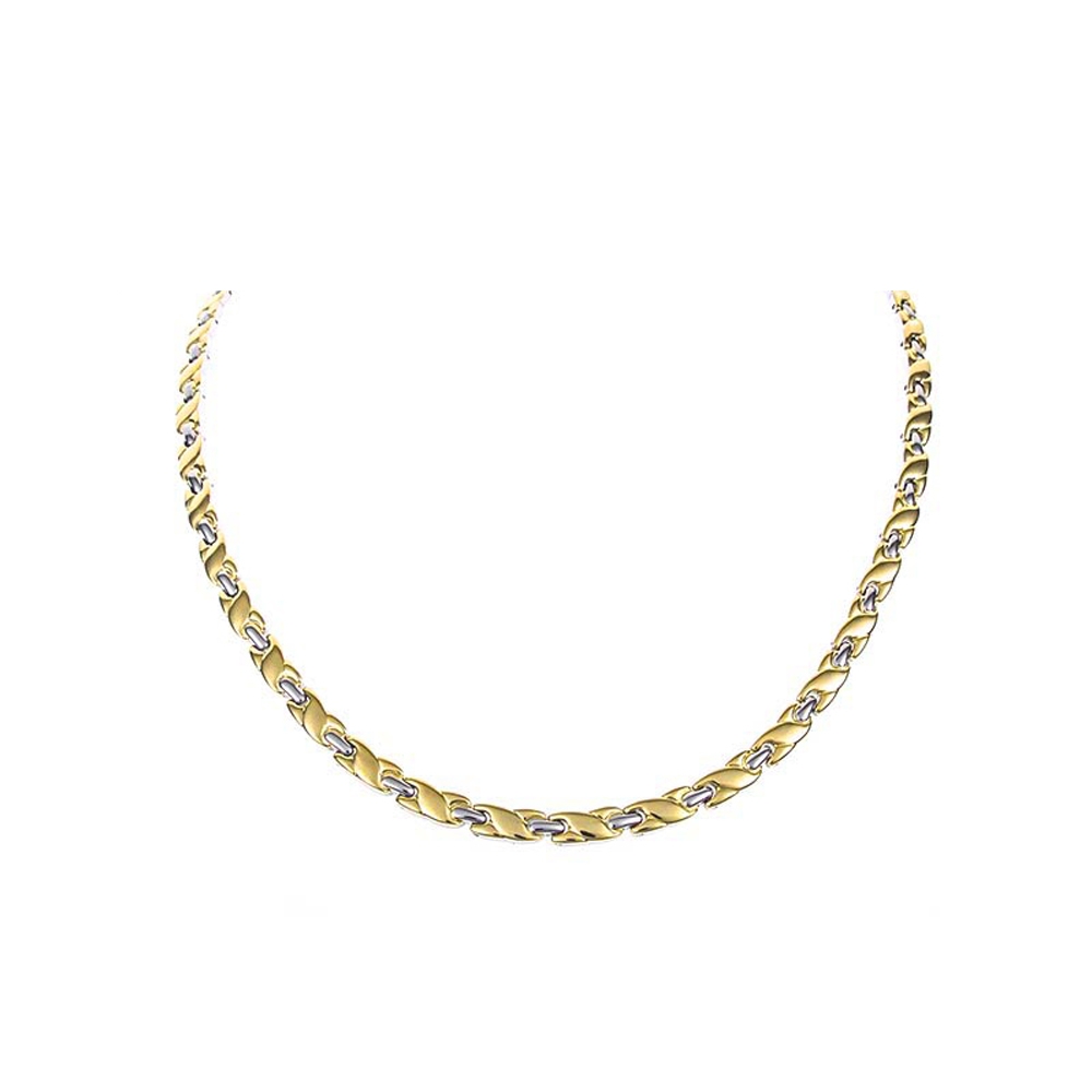 Magnethalskæde (stål) En fryd for øjet