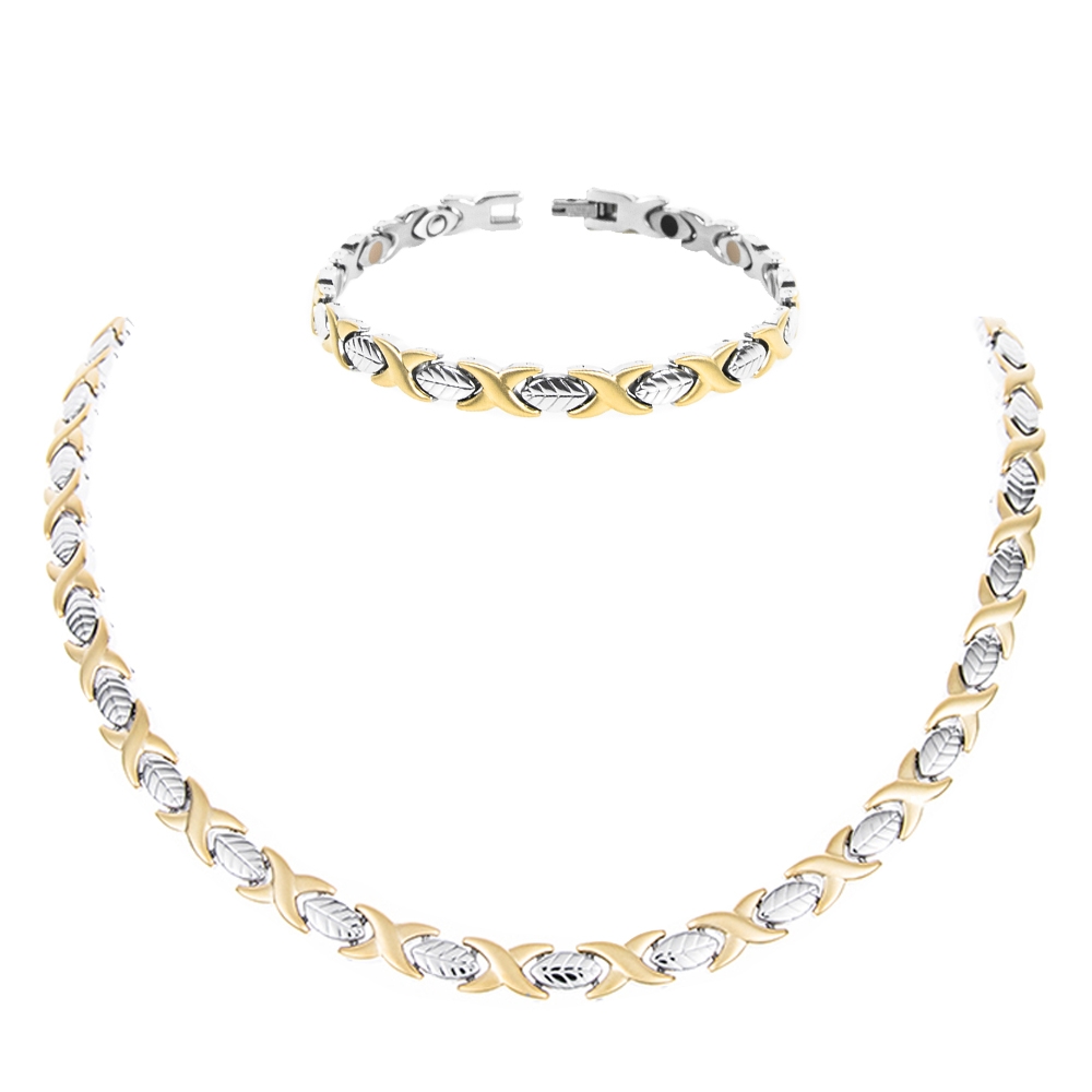 Magnetsmykke sæt (stål) Livets Træ